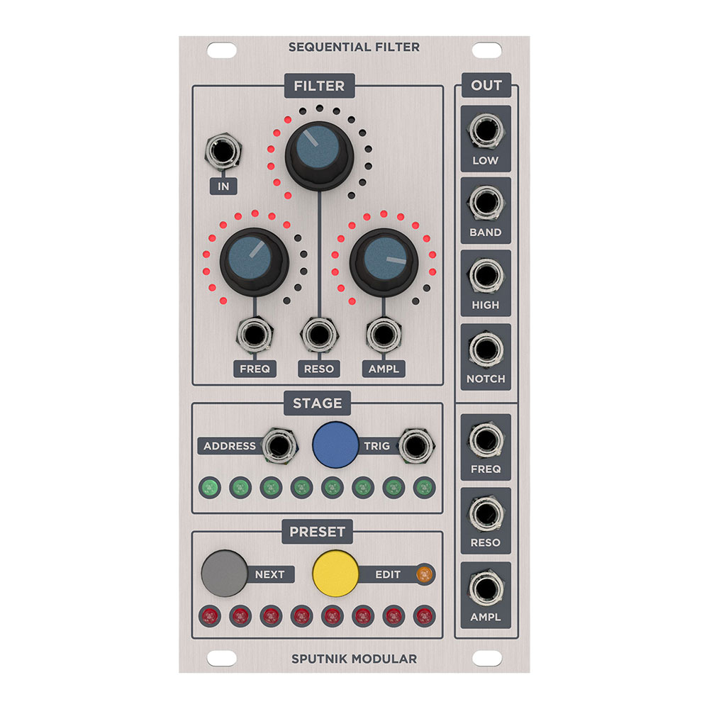 Sputnik Modular 6-channel Stereo Mixer楽器/器材